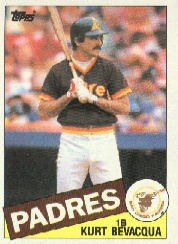 1985 Topps Baseball Cards      478     Kurt Bevacqua